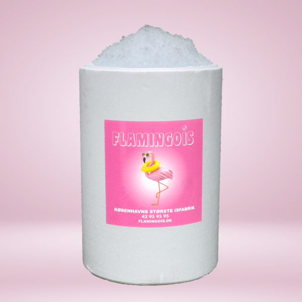 Knust is 25 kg i termotønde fra Flamingois